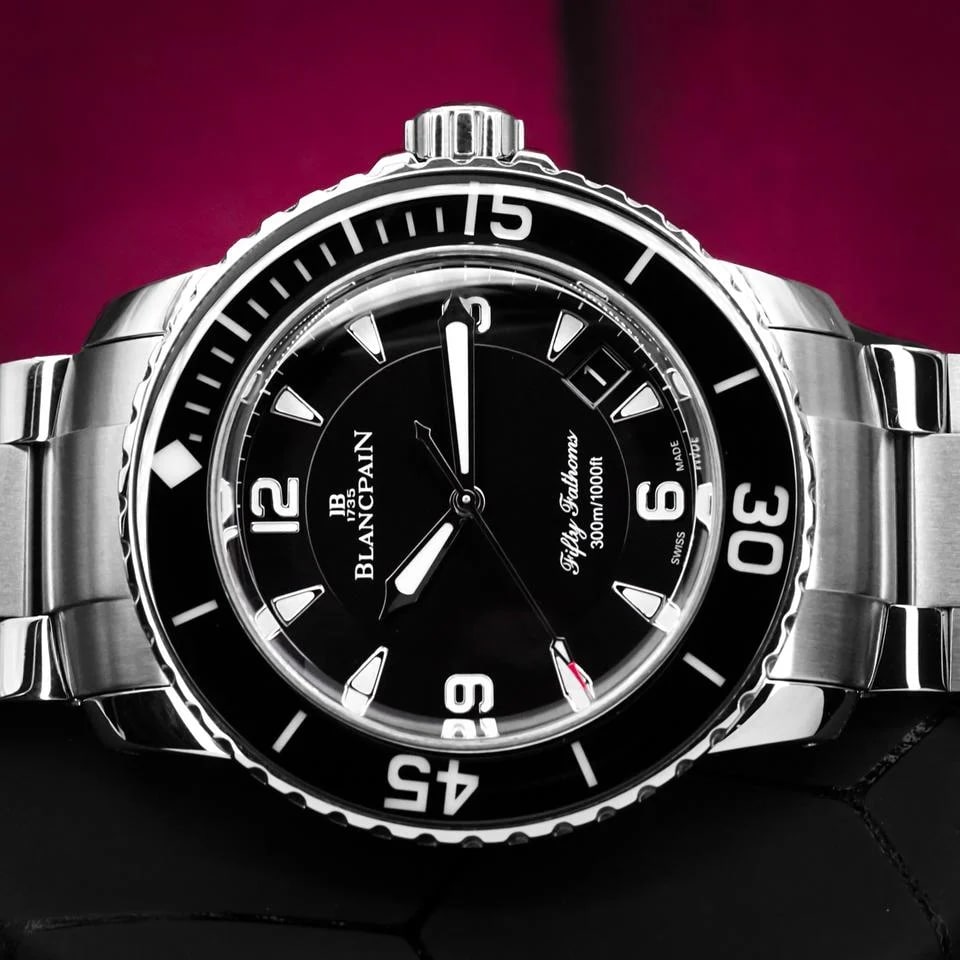 Blancpain Fifty Fathoms 45mm Full Set Stainless Steel Bracelet 2021 Mint — photo 2