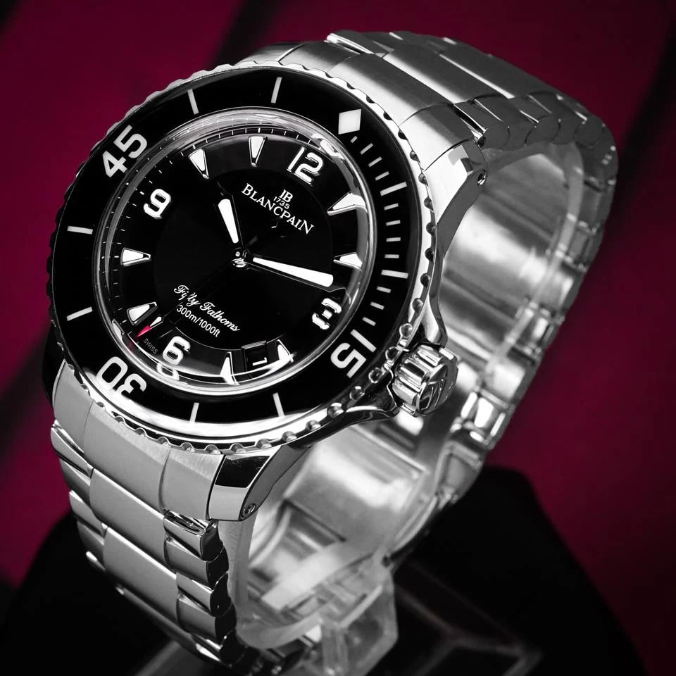 Blancpain Fifty Fathoms 45mm Full Set Stainless Steel Bracelet 2021 Mint — photo 4