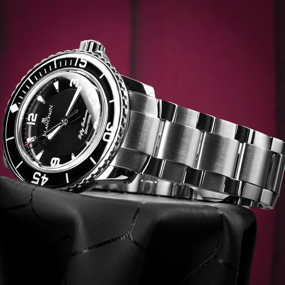 Blancpain Fifty Fathoms 45mm Full Set Stainless Steel Bracelet 2021 Mint — photo 6
