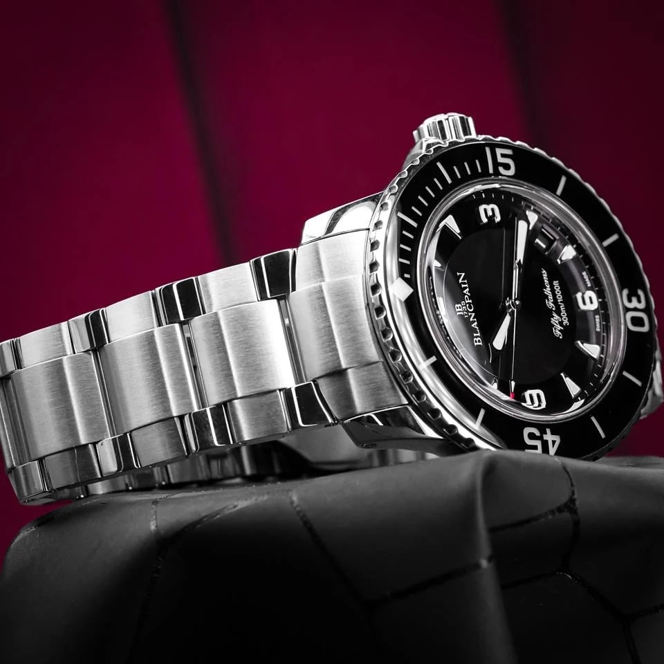 Blancpain Fifty Fathoms 45mm Full Set Stainless Steel Bracelet 2021 Mint — photo 7