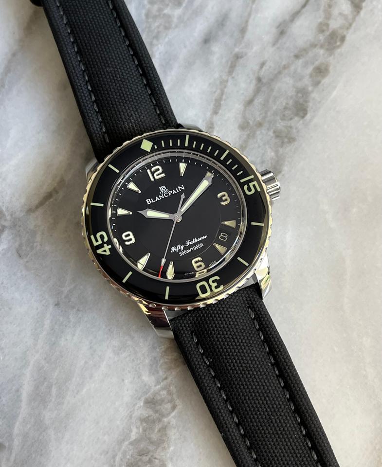 Blancpain Fifty Fathoms w/Deployant Clasp Box & Papers 2023