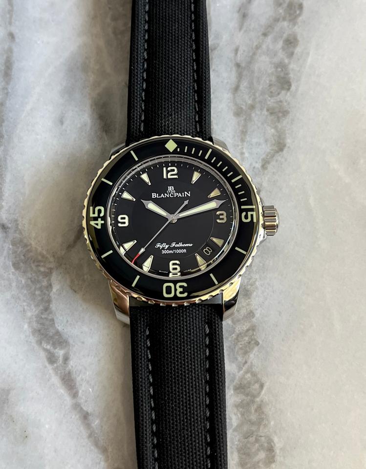 Blancpain Fifty Fathoms w/Deployant Clasp Box &amp; Papers 2023 — photo 2