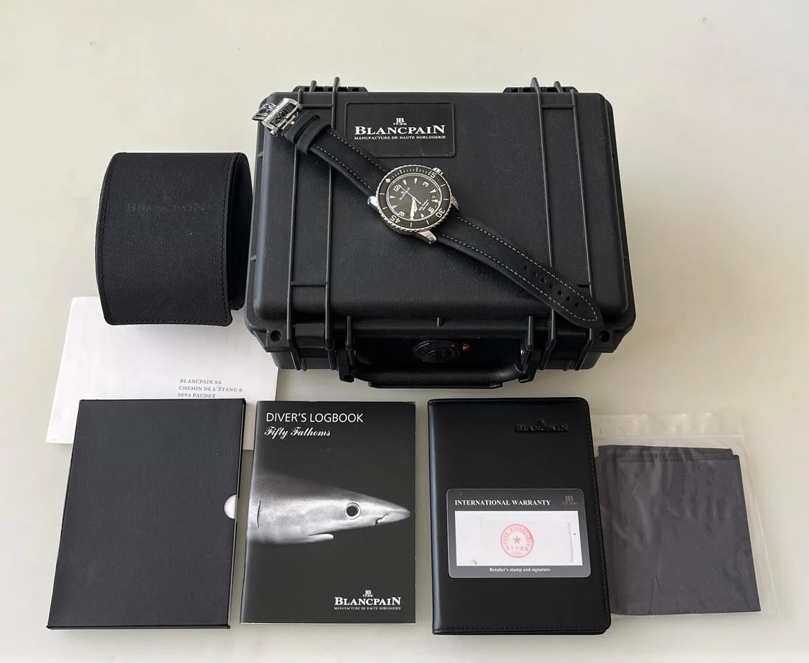 Blancpain Fifty Fathoms w/Deployant Clasp Box &amp; Papers 2023 — photo 3