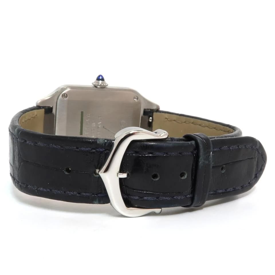 Cartier Santos Dumont Stainless Steel Small 27MM Silver Dial WSSA0023 4242 — photo 4