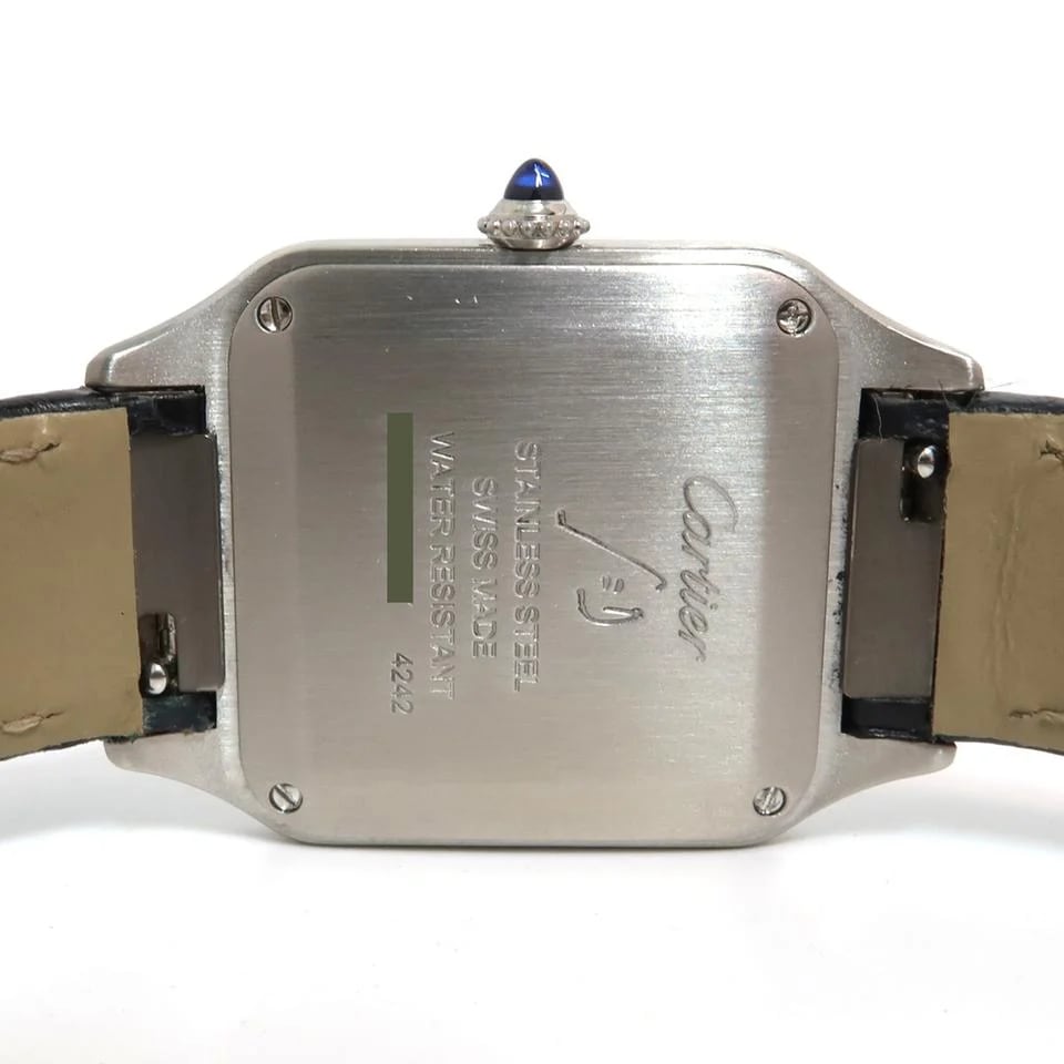 Cartier Santos Dumont Stainless Steel Small 27MM Silver Dial WSSA0023 4242 — photo 7