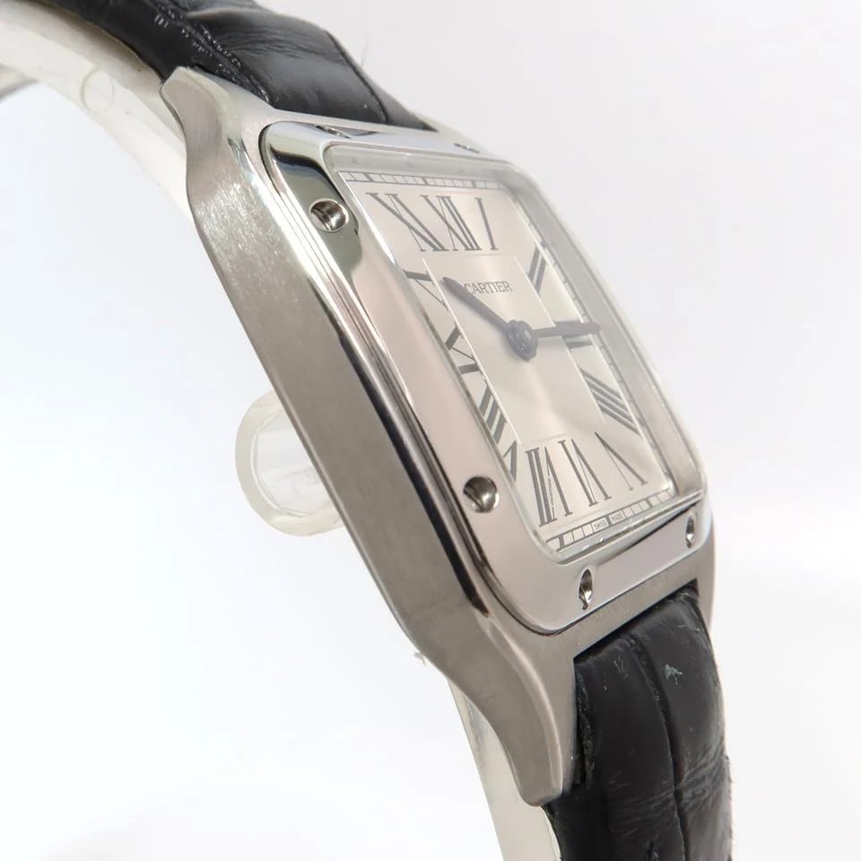 Cartier Santos Dumont Stainless Steel Small 27MM Silver Dial WSSA0023 4242 — photo 9