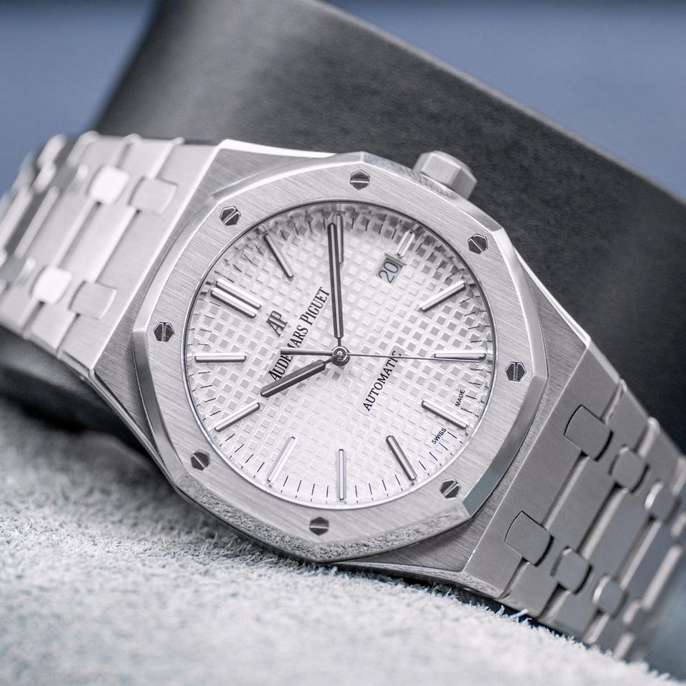 Audemars Piguet Royal Oak Selfwinding White Dial 41mm with Box — photo 2