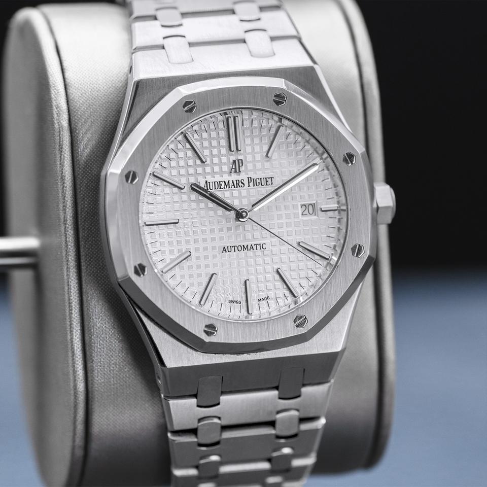 Audemars Piguet Royal Oak Selfwinding White Dial 41mm with Box — photo 7