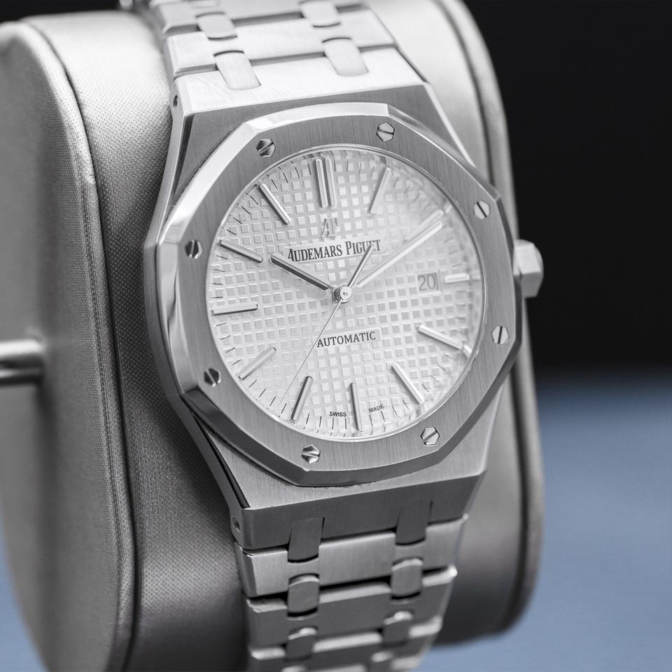 Audemars Piguet Royal Oak Selfwinding White Dial 41mm with Box — photo 9