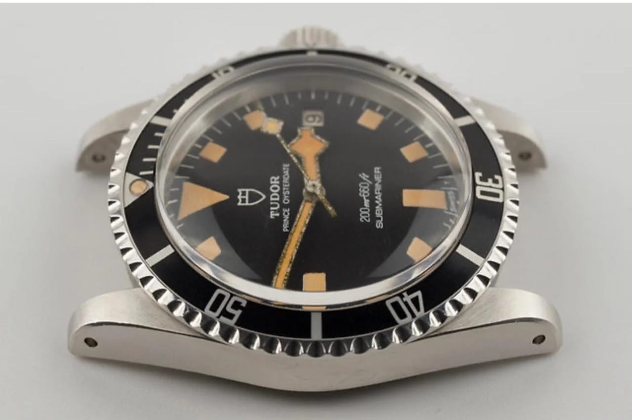 Tudor Submariner Snowflake Unpolished Pumpkin Lume — photo 4
