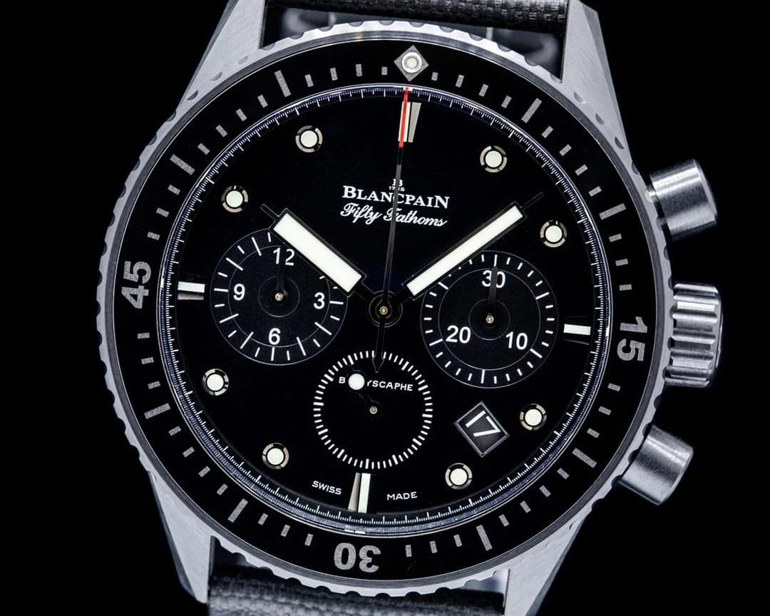 Blancpain Fifty Fathoms Bathyscaphe 5200 Fifty Fathoms Bathyscaphe Chronograph Ceramic Black Dial — photo 2