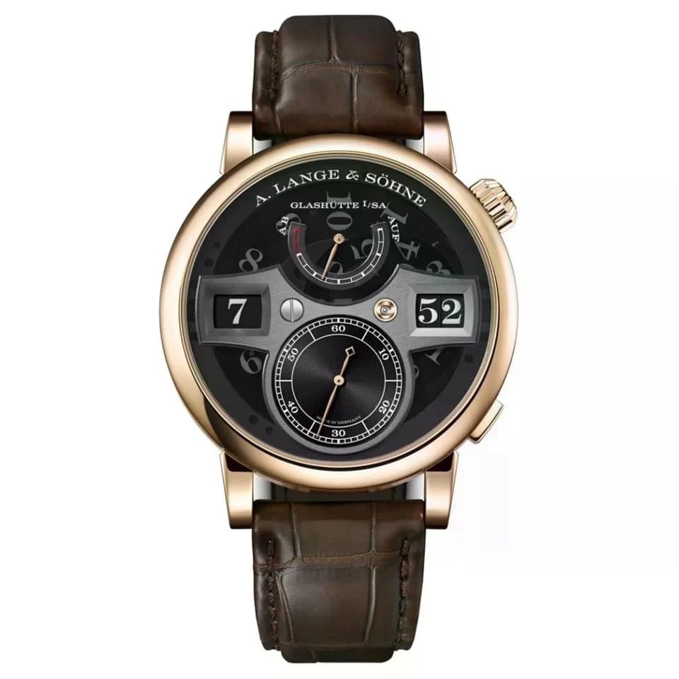 A. Lange &amp; Söhne NEW BEST PRICE Zeitwerk Lumen Honey Gold 41.9 mm — photo 2