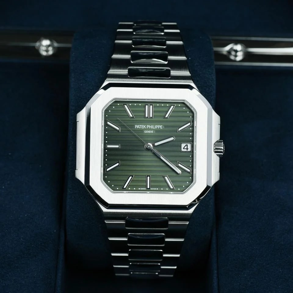 Patek Philippe Cubitus 5821/1A-001 Green 45mm Complete Set IN STOCK — photo 2