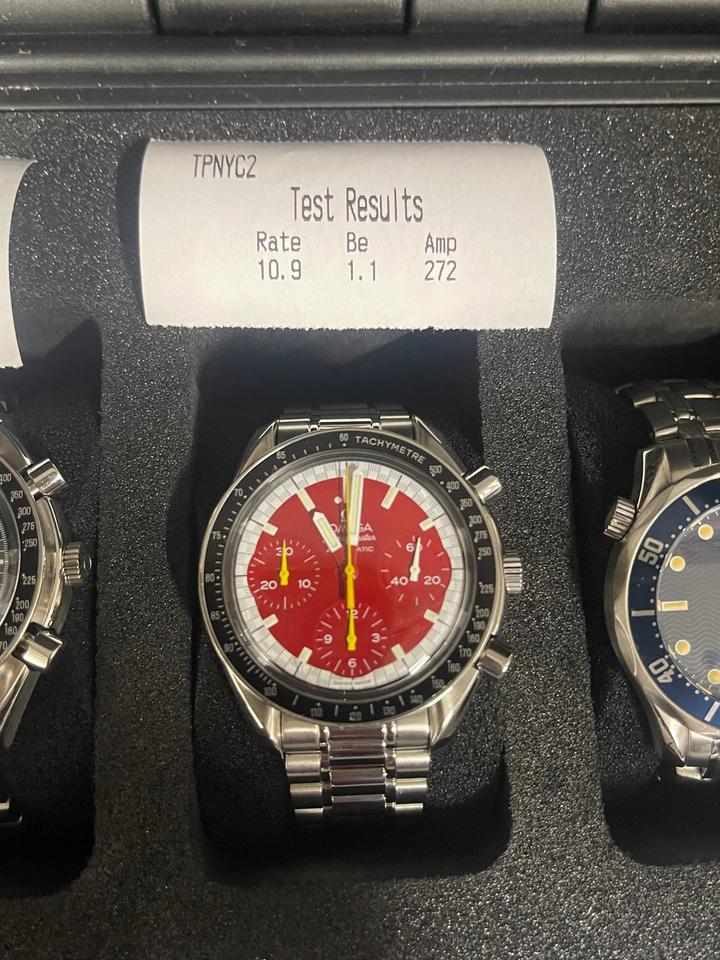 Omega Speedmaster Michael Schumacher — photo 9