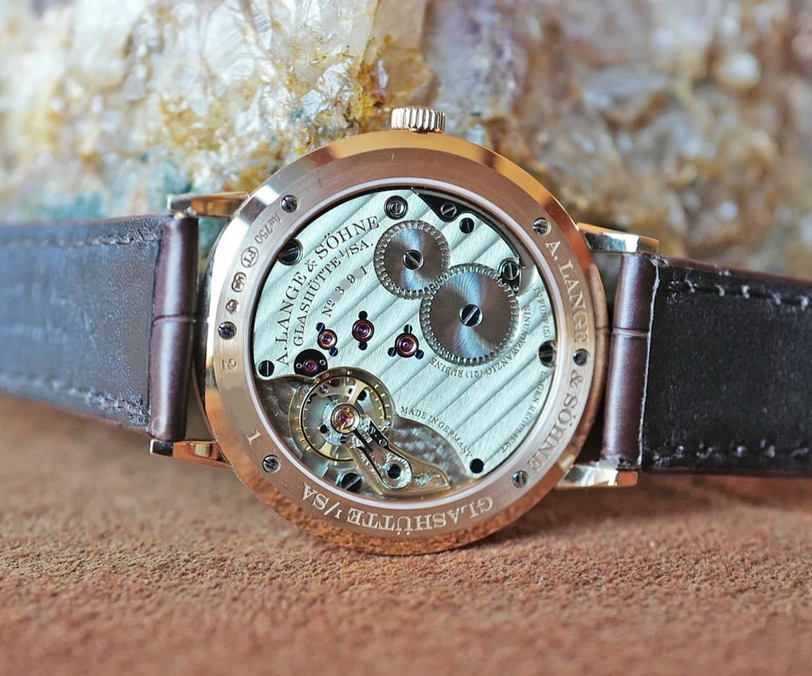 A. Lange &amp; Söhne Saxonia Thin Silver Dial Pink Gold 37mm Ref. 201.033 — photo 4