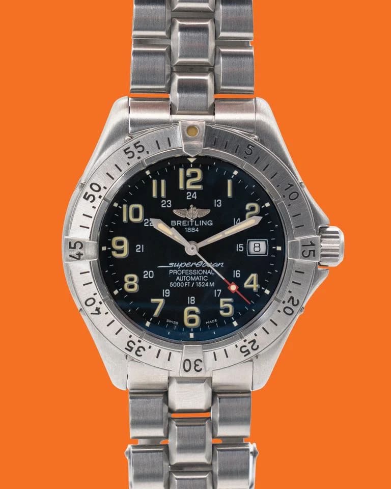 Breitling Superocean UNWORN Breitling Superocean 40mm A17345 Black Dial 2000