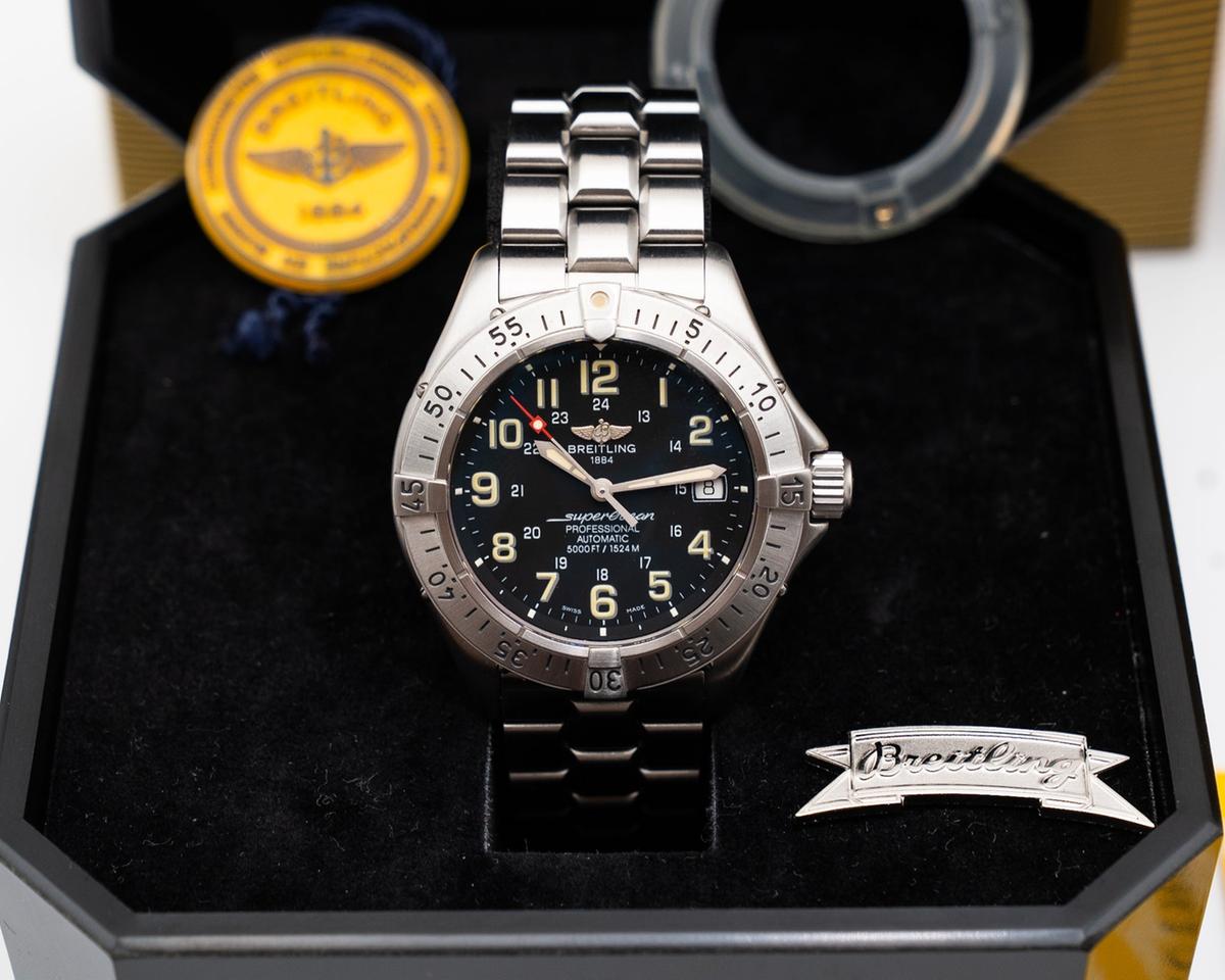 Breitling Superocean UNWORN Breitling Superocean 40mm A17345 Black Dial 2000 — photo 4