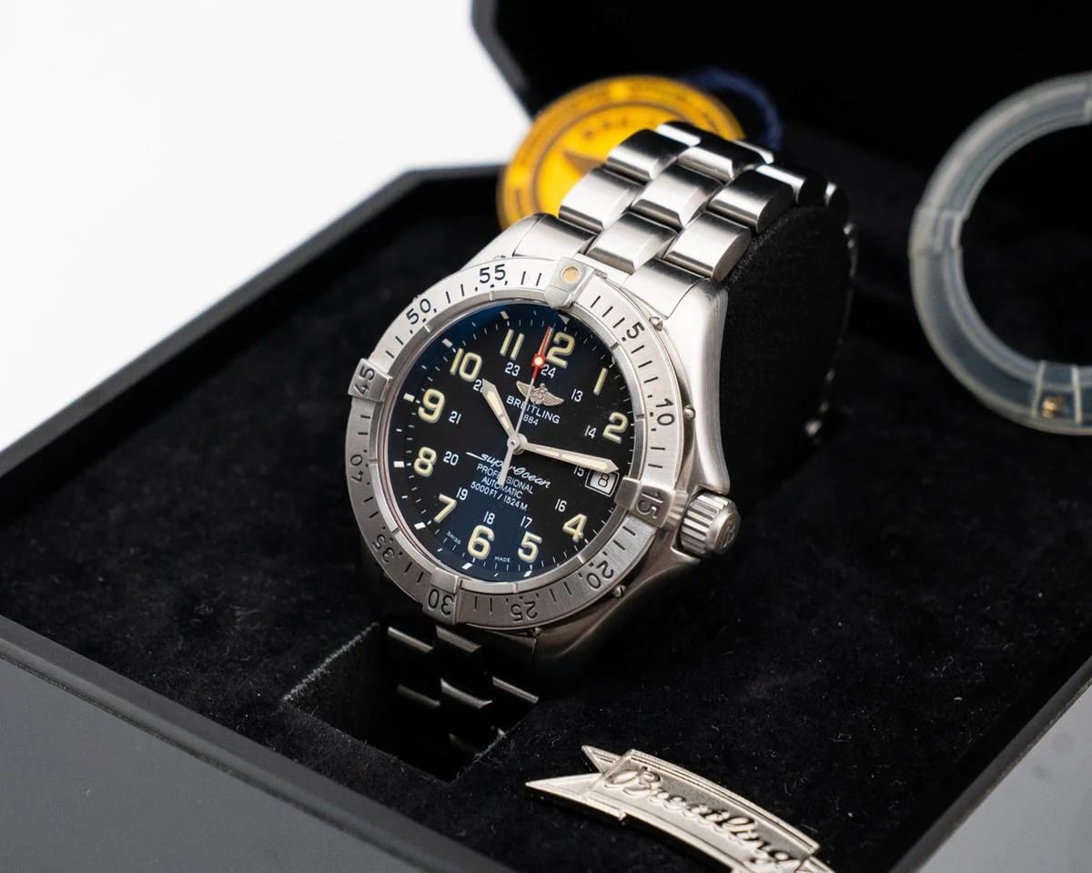 Breitling Superocean UNWORN Breitling Superocean 40mm A17345 Black Dial 2000 — photo 8