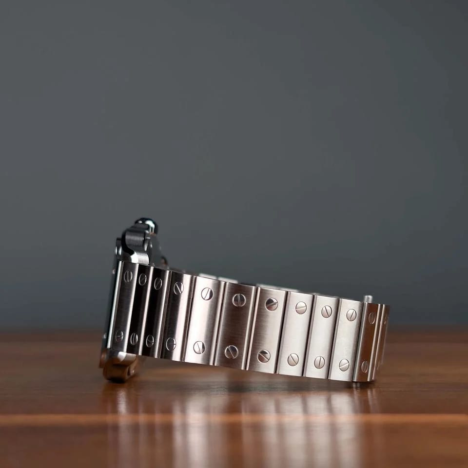 Cartier Santos 2026 Complete Set Medium Blue Dial — photo 3