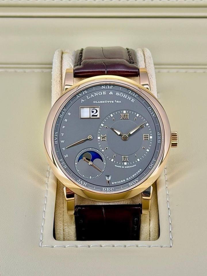 A. Lange &amp; Söhne Lange 1 Perpetual Calendar Like New Complete Set