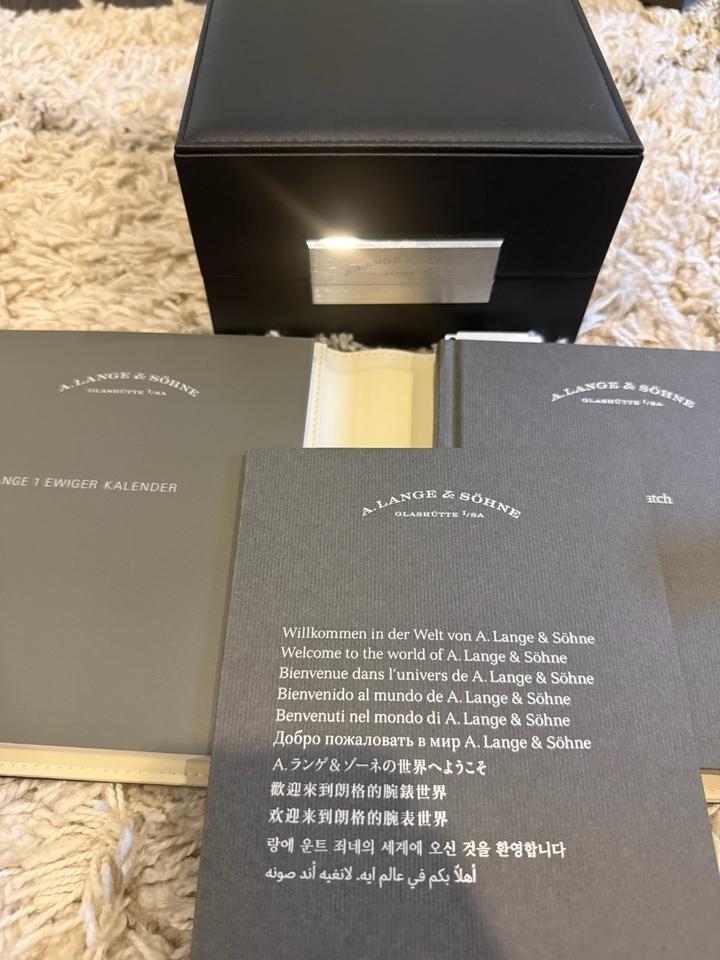A. Lange &amp; Söhne Lange 1 Perpetual Calendar Like New Complete Set — photo 4