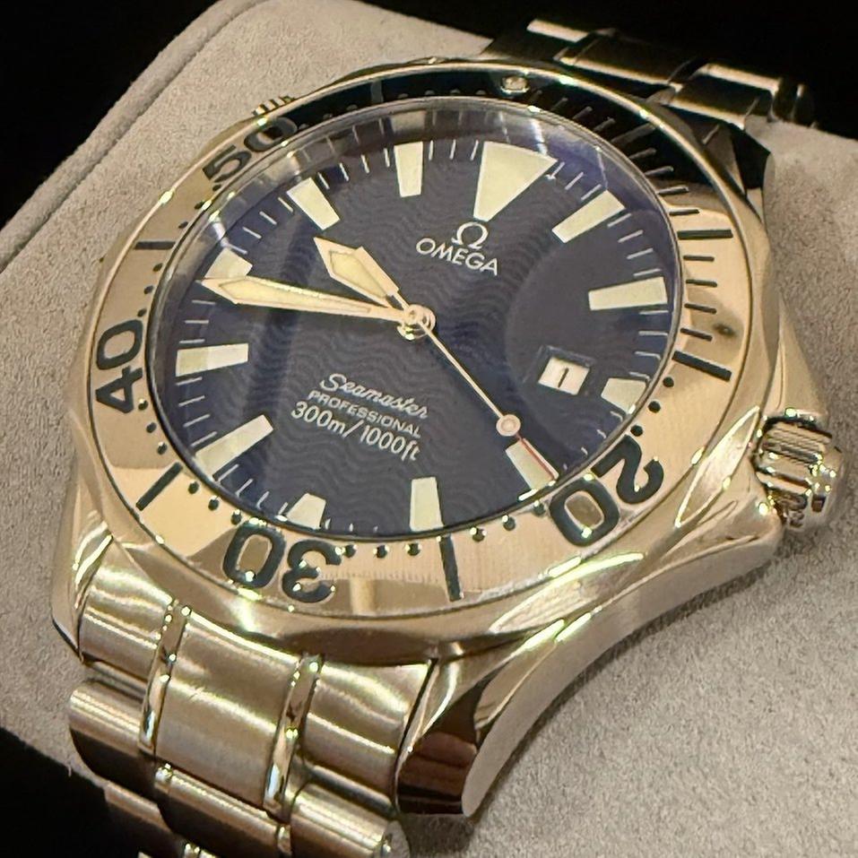 Omega Seamaster Professional 300m Quartz 41mm Electric Blue 2265.80 - Serviced 2 year Omega Warranty — photo 4