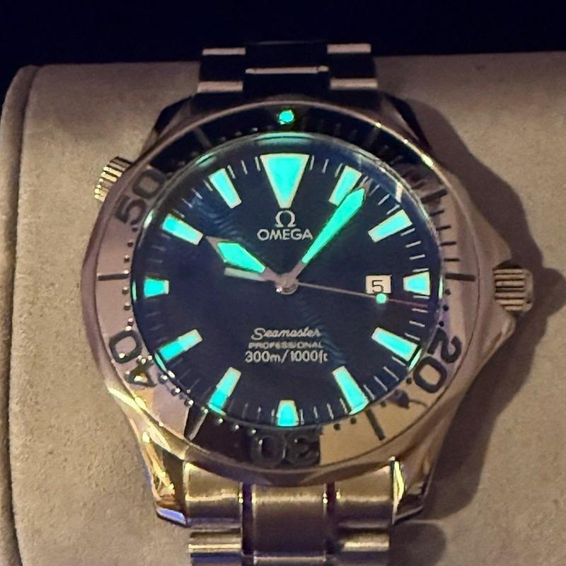 Omega Seamaster Professional 300m Quartz 41mm Electric Blue 2265.80 - Serviced 2 year Omega Warranty — photo 8