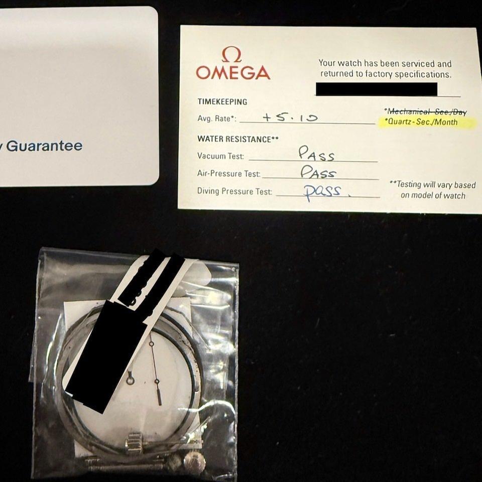 Omega Seamaster Professional 300m Quartz 41mm Electric Blue 2265.80 - Serviced 2 year Omega Warranty — photo 9