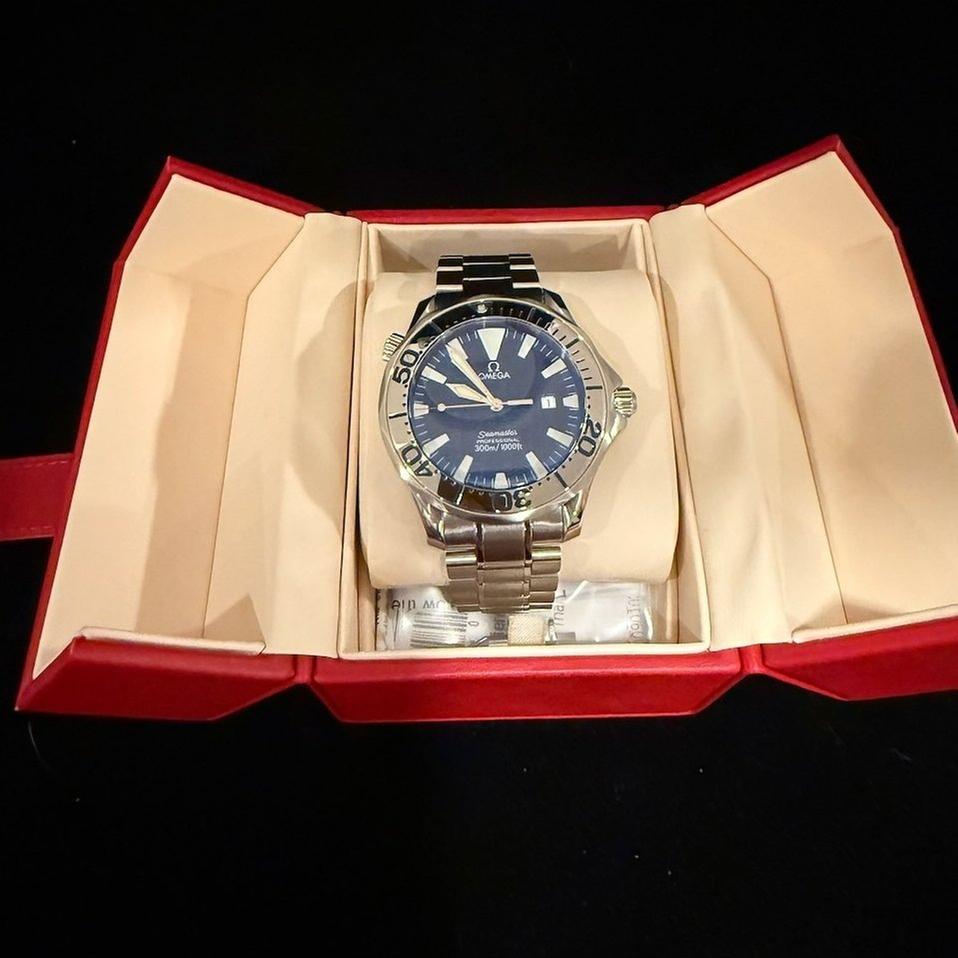 Omega Seamaster Professional 300m Quartz 41mm Electric Blue 2265.80 - Serviced 2 year Omega Warranty — photo 12