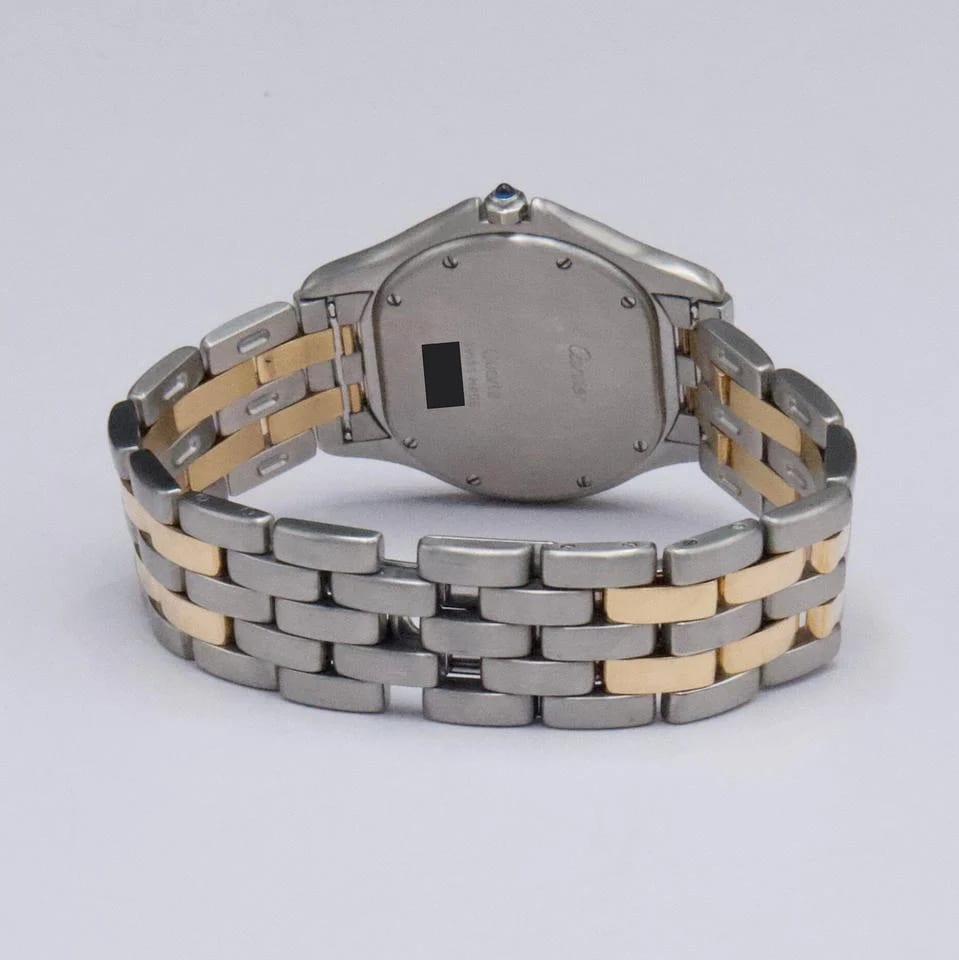 Cartier Cougar Panthere Cougar W35006B6 Two Tone Mens Watch — photo 6