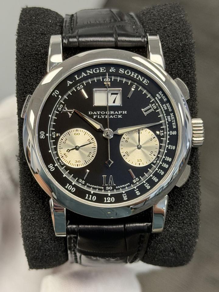 A. Lange &amp; Söhne Datograph In Stock RARE "METER" Dial Early Production Piece — photo 2