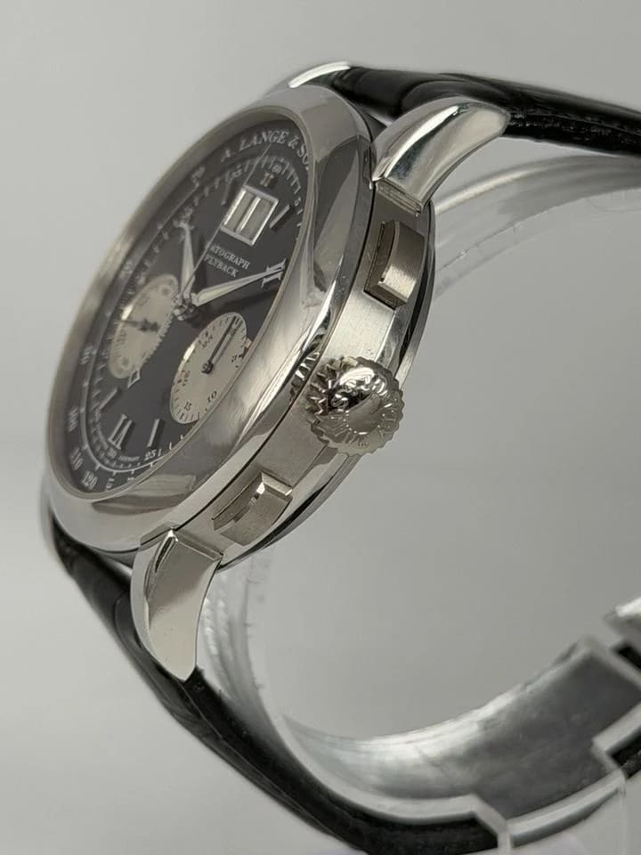 A. Lange &amp; Söhne Datograph In Stock RARE "METER" Dial Early Production Piece — photo 6