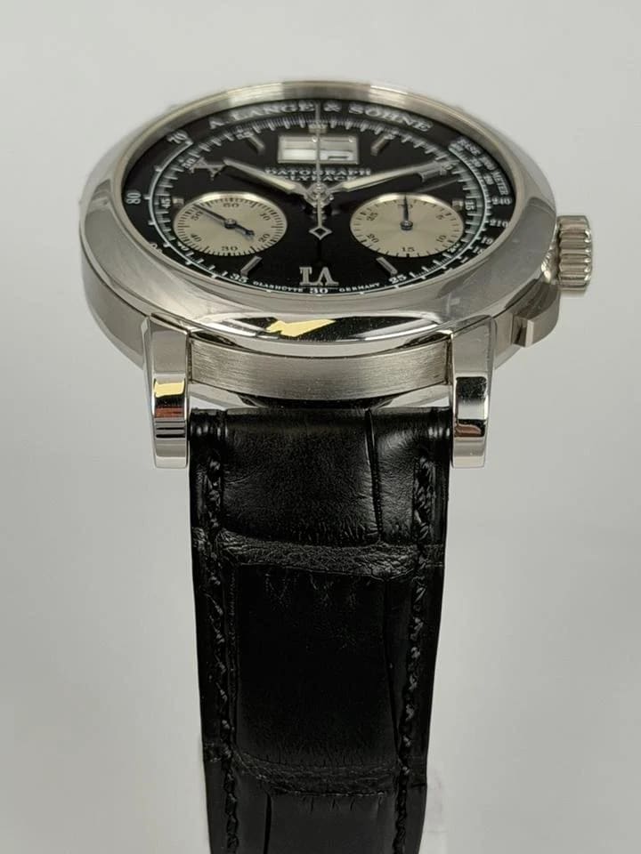 A. Lange &amp; Söhne Datograph In Stock RARE "METER" Dial Early Production Piece — photo 8