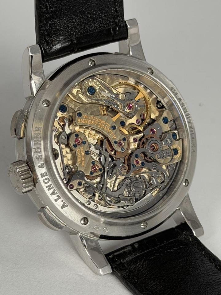 A. Lange &amp; Söhne Datograph In Stock RARE "METER" Dial Early Production Piece — photo 10