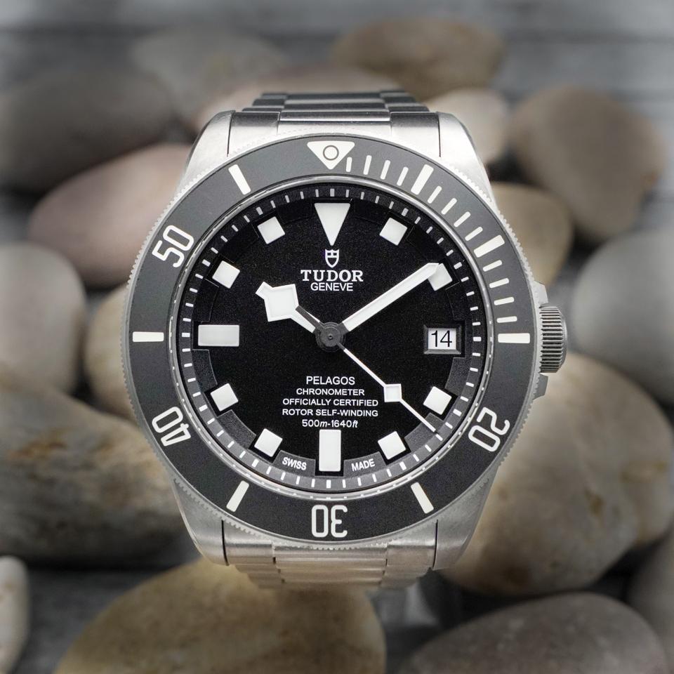 Tudor Pelagos Full Set Black Dial 42mm 25600TN Rubber Strap Included — photo 2
