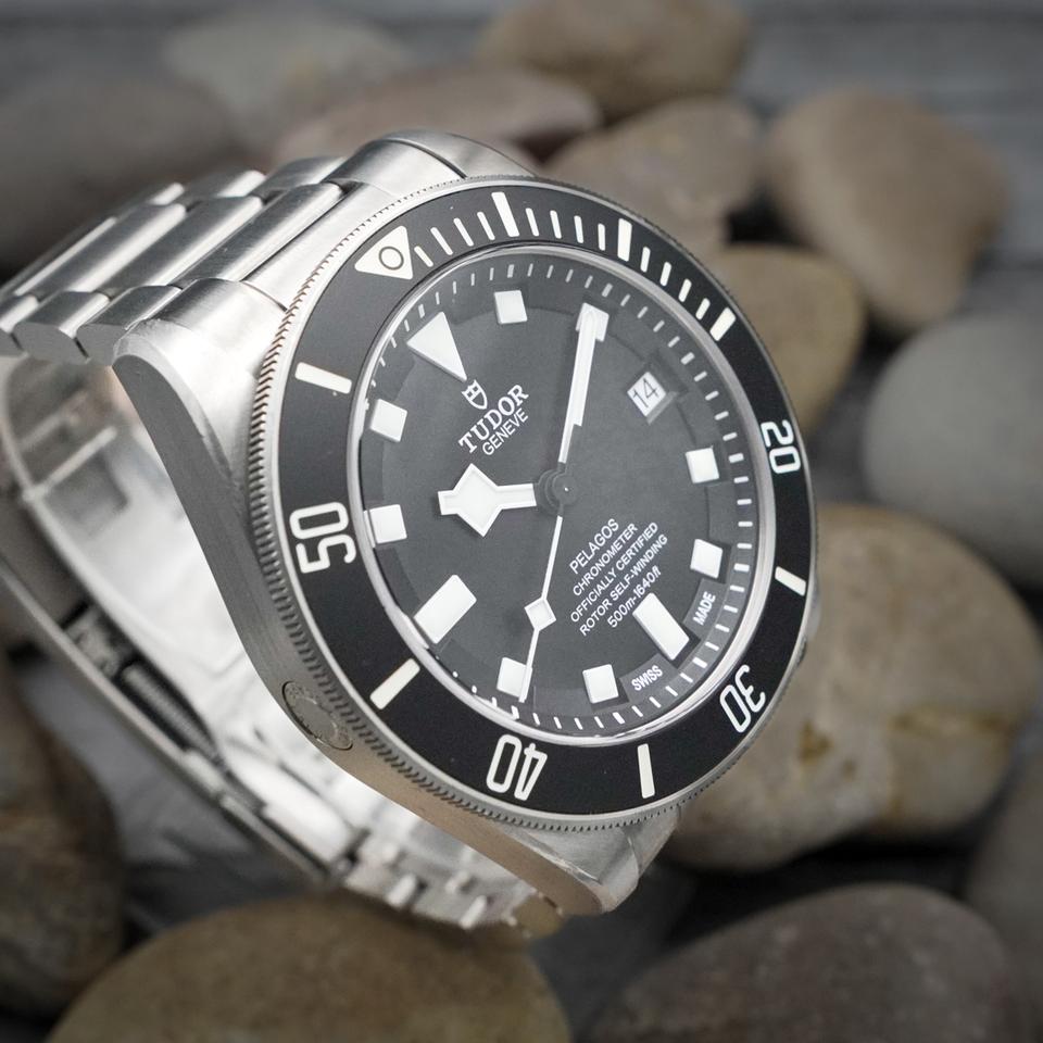 Tudor Pelagos Full Set Black Dial 42mm 25600TN Rubber Strap Included — photo 3