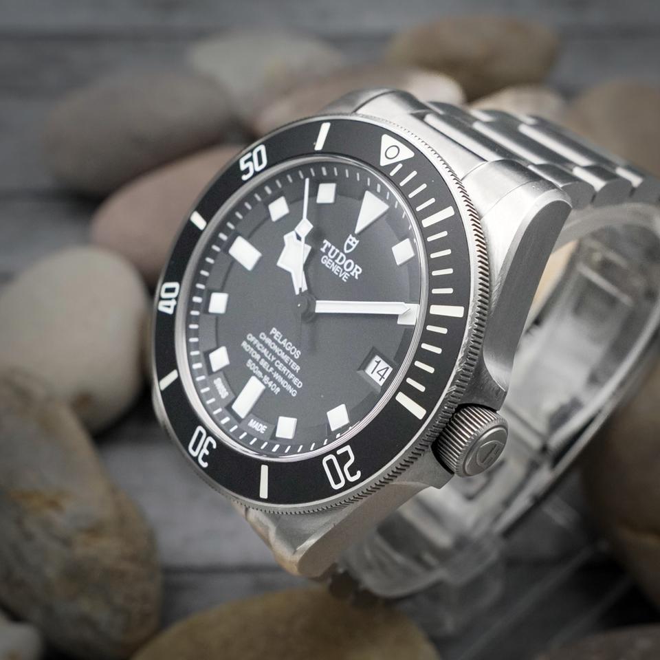 Tudor Pelagos Full Set Black Dial 42mm 25600TN Rubber Strap Included — photo 4