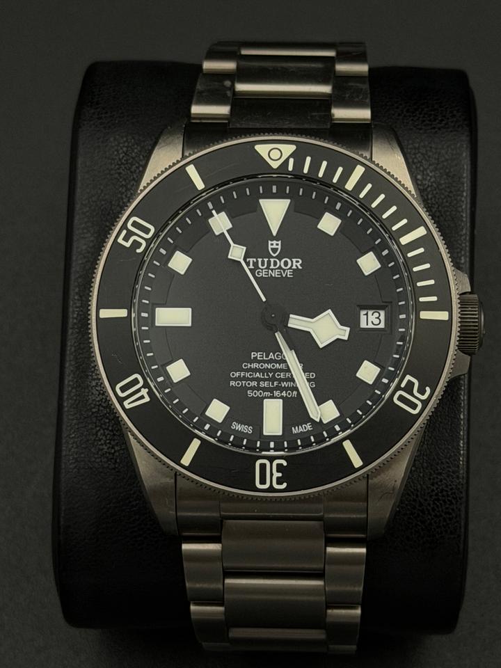 Tudor Pelagos Full Set Black Dial 42mm 25600TN Rubber Strap Included — photo 12