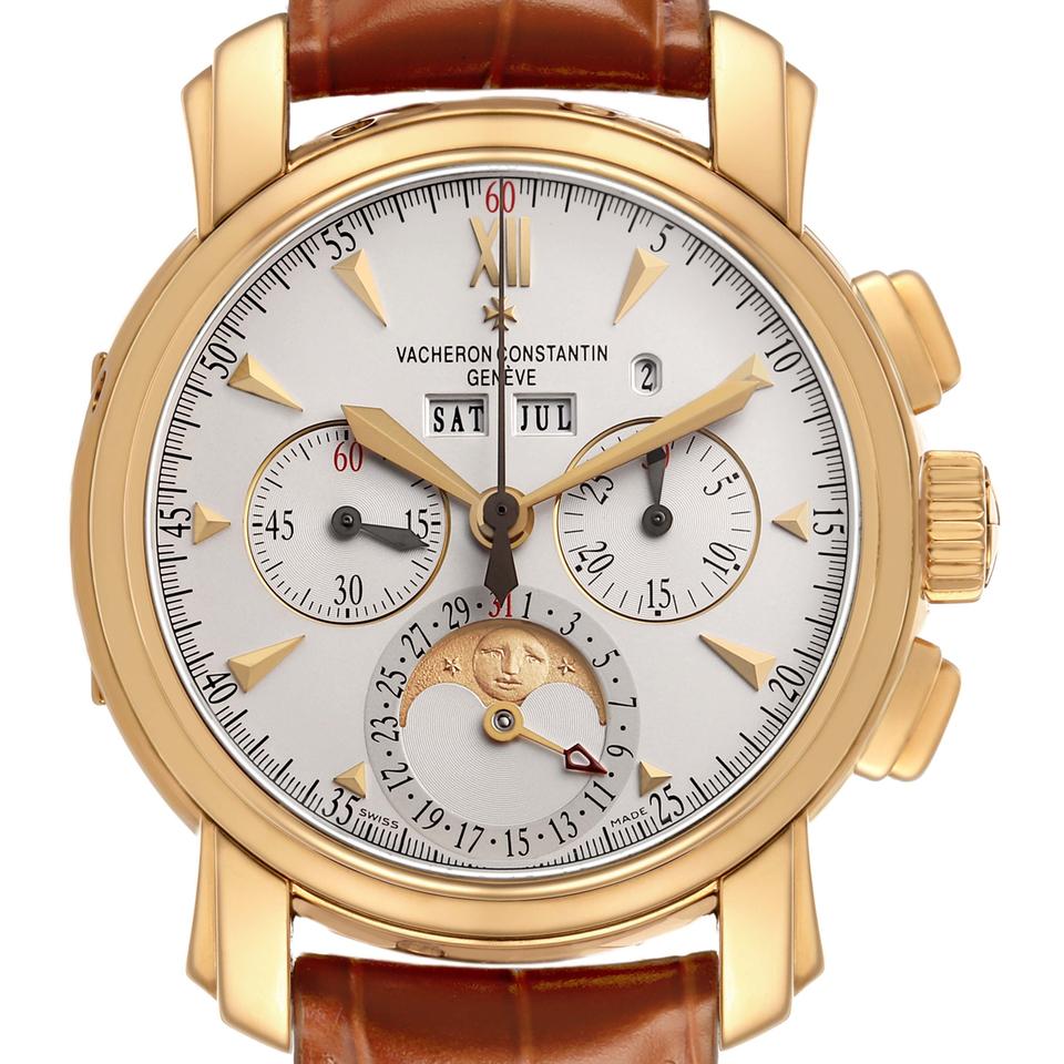 Vacheron Constantin Malte Perpetual Calendar Chronograph Yellow Gold Watch 47112 — photo 2