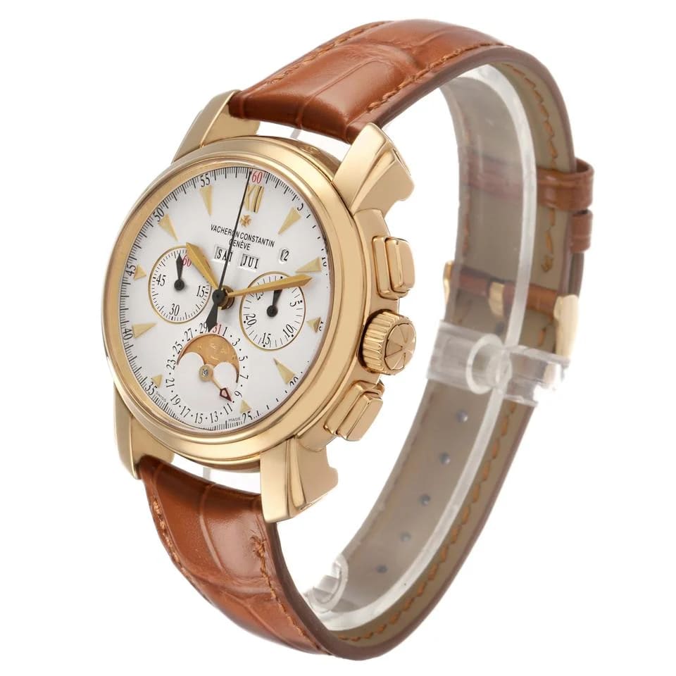 Vacheron Constantin Malte Perpetual Calendar Chronograph Yellow Gold Watch 47112 — photo 3