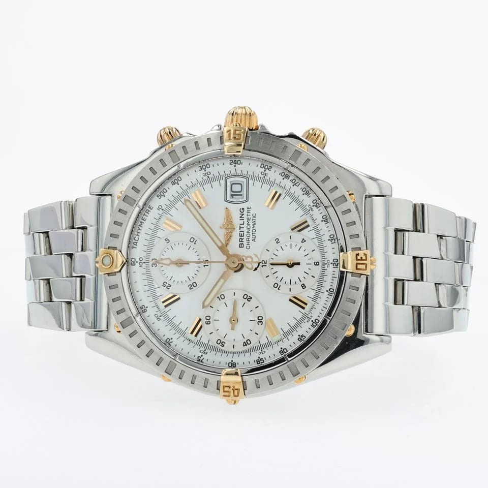 Breitling Chronomat Chronograph 18kt Yellow Gold &amp; Stainless Steel B13352 — photo 2