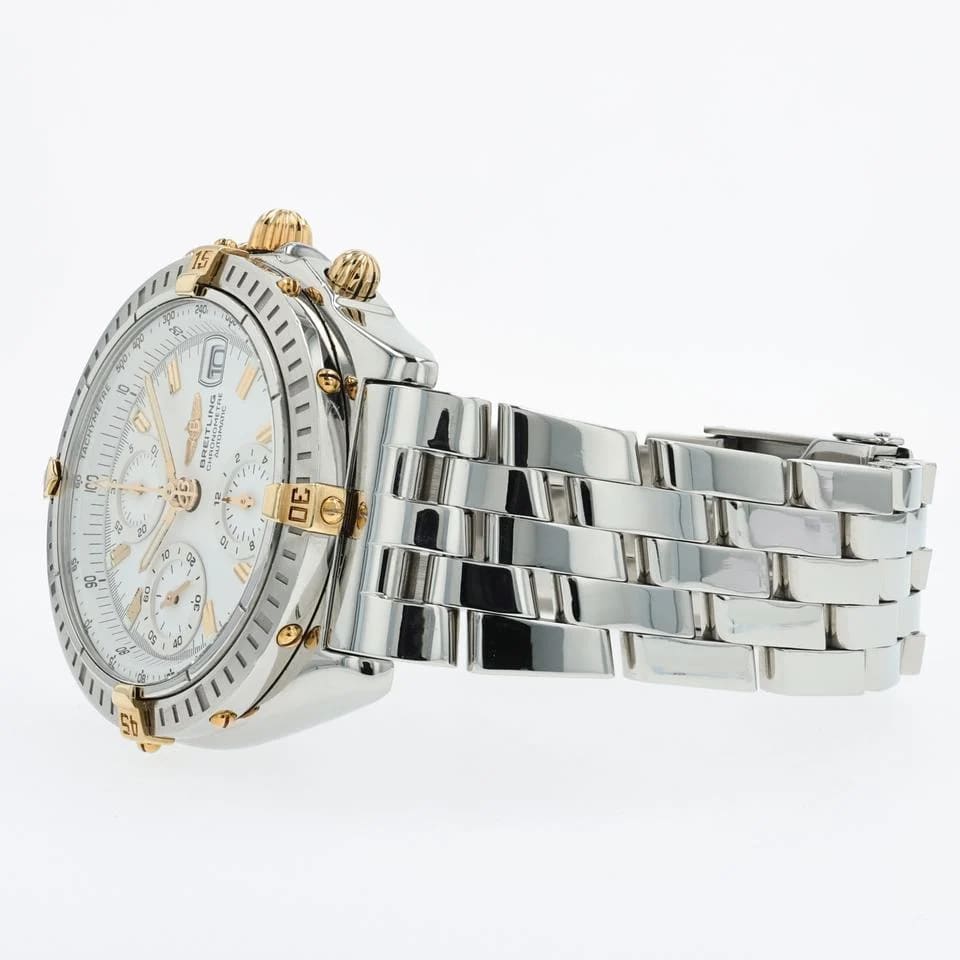 Breitling Chronomat Chronograph 18kt Yellow Gold &amp; Stainless Steel B13352 — photo 3