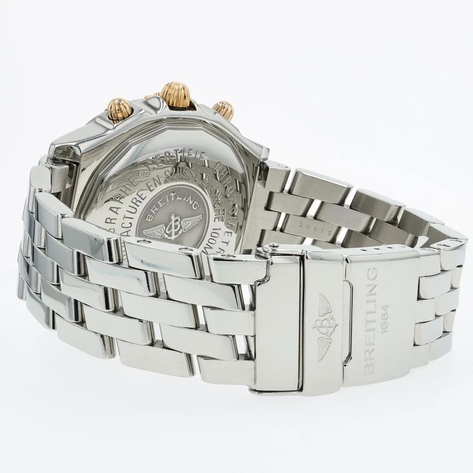Breitling Chronomat Chronograph 18kt Yellow Gold &amp; Stainless Steel B13352 — photo 5