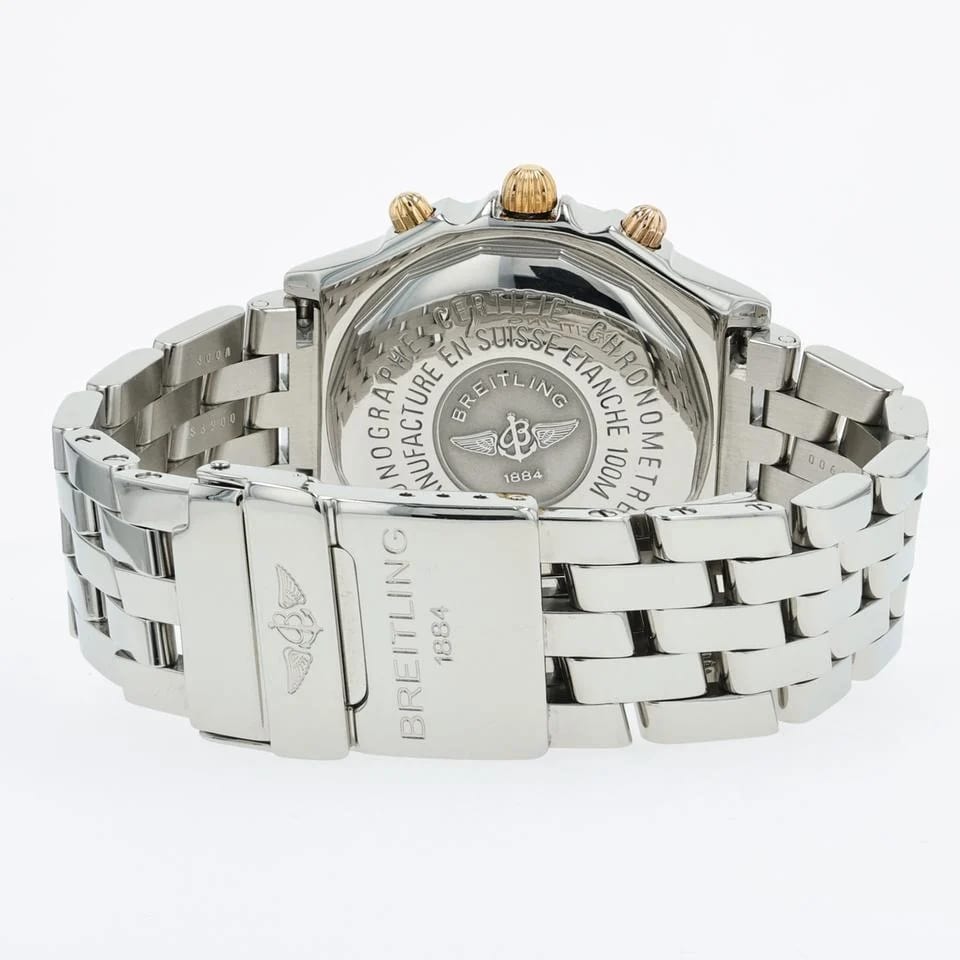 Breitling Chronomat Chronograph 18kt Yellow Gold &amp; Stainless Steel B13352 — photo 6
