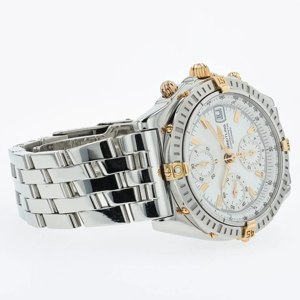 Breitling Chronomat Chronograph 18kt Yellow Gold &amp; Stainless Steel B13352 — photo 9