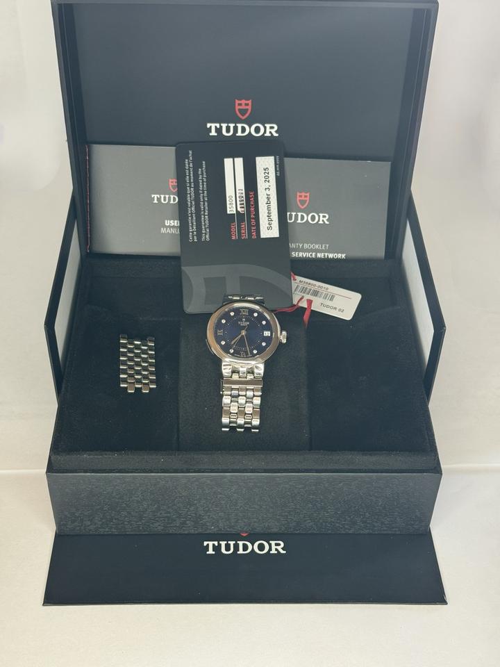 Tudor Clair de Rose (Diamonds) - Box/Papers (Like New) — photo 6