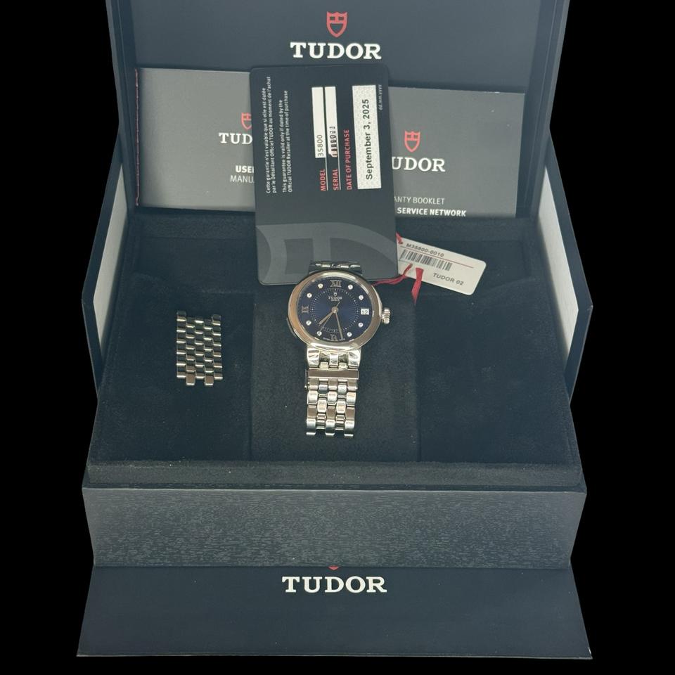 Tudor Clair de Rose (Diamonds) - Box/Papers (Like New) — photo 8