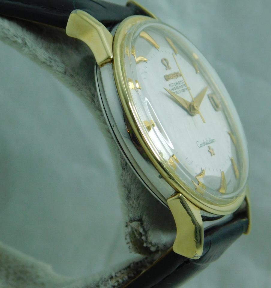 Omega Constellation Pie Pan 2 Tone Date 168.005 Vintage 1961 Mens Watch 34mm — photo 5
