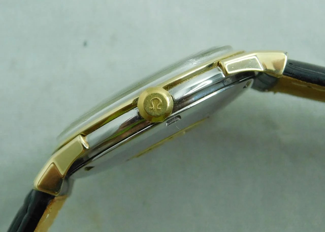 Omega Constellation Pie Pan 2 Tone Date 168.005 Vintage 1961 Mens Watch 34mm — photo 12