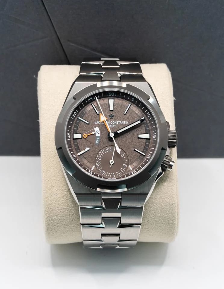 Vacheron Constantin Overseas Dual Time New 2026 Full set Cardinal Points Brown South